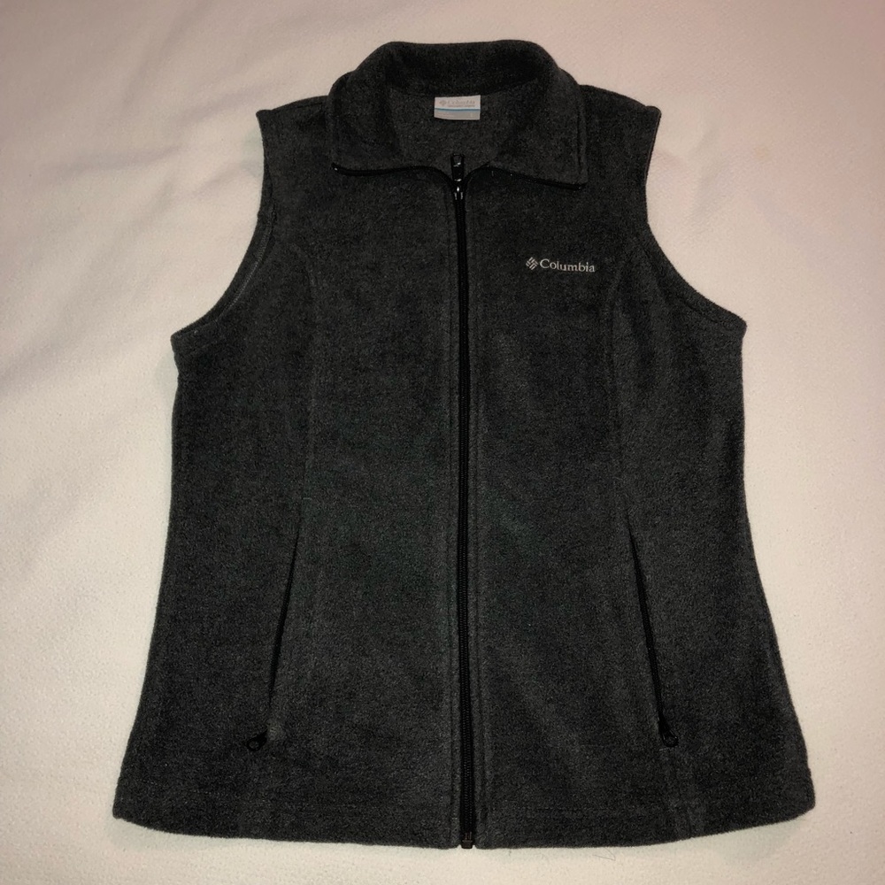 Columbia Women’s Grey Soft Fleece Vest